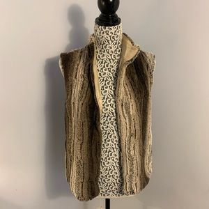 Eight Sixty Faux Fur Vest